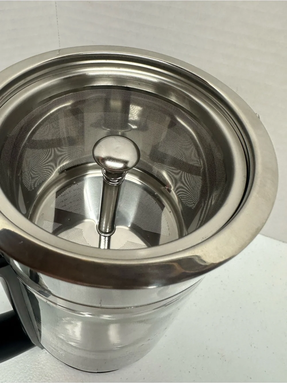 KIDISLE 10-Cup Electric Coffee Percolator Glass KEG8063-UL Stainless 1000W